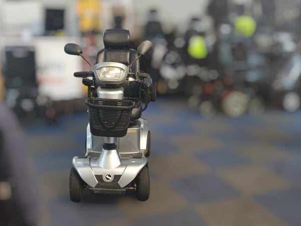 Used Sterling S400 4mph Mobility Scooter – Grey, New Batteries
