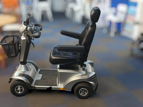 Used Sterling S400 4mph Mobility Scooter – Grey, New Batteries