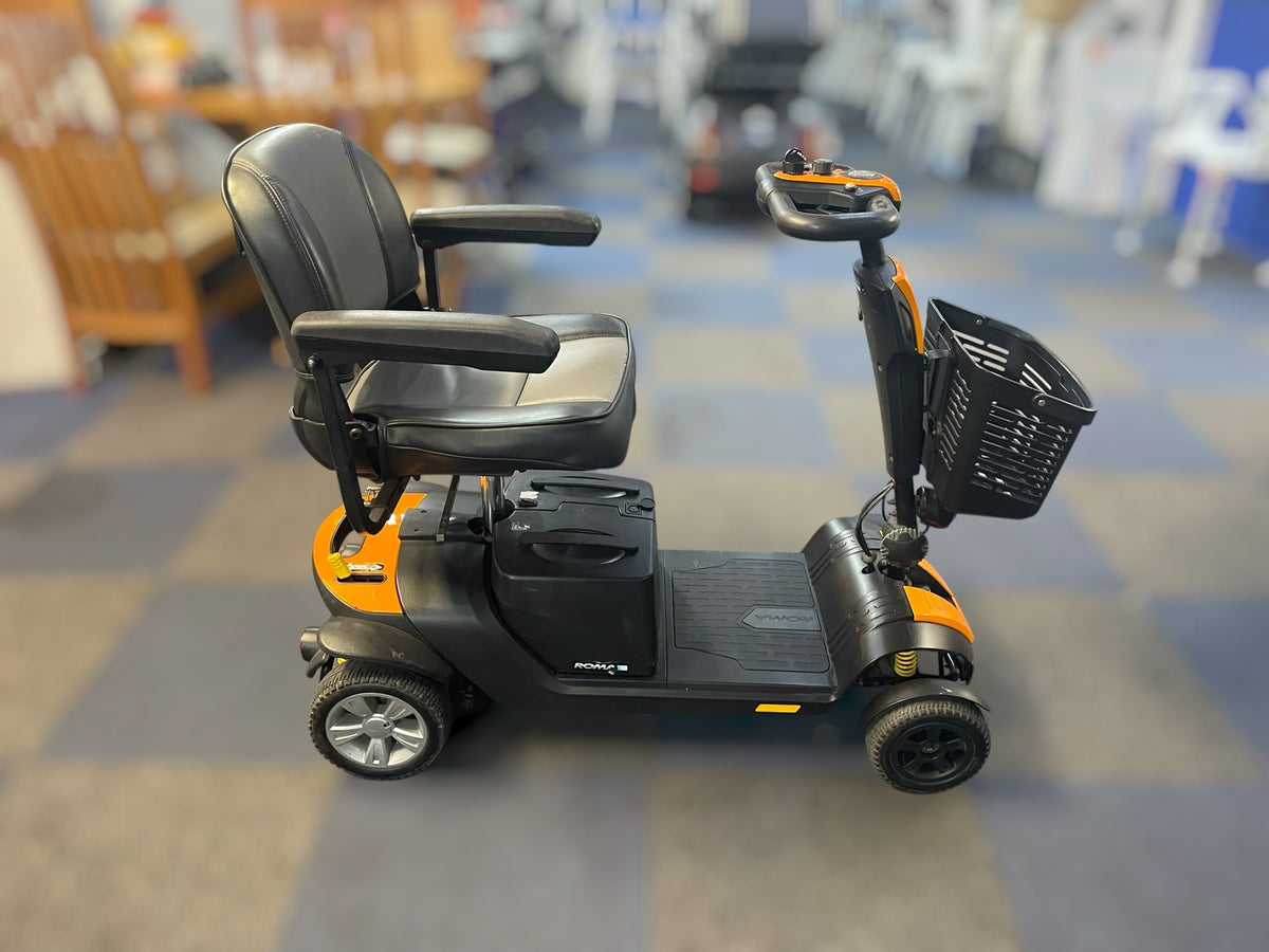 Used Roma Denver Plus 4mph Boot Mobility Scooter – Orange