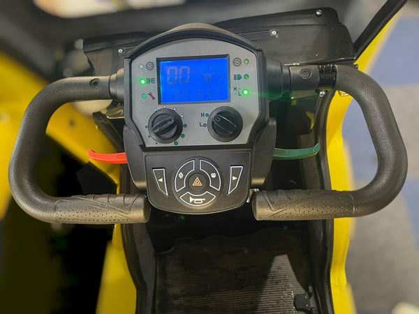Used Scooterpac Cabin Car Mk2 Mobility Scooter – Yellow