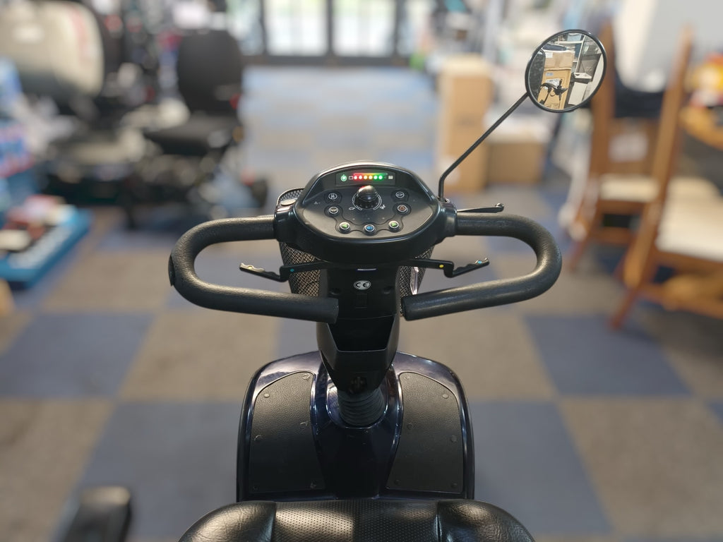 Invacare Comet 8mph Road Legal Comfy Mobility Scooter in blue