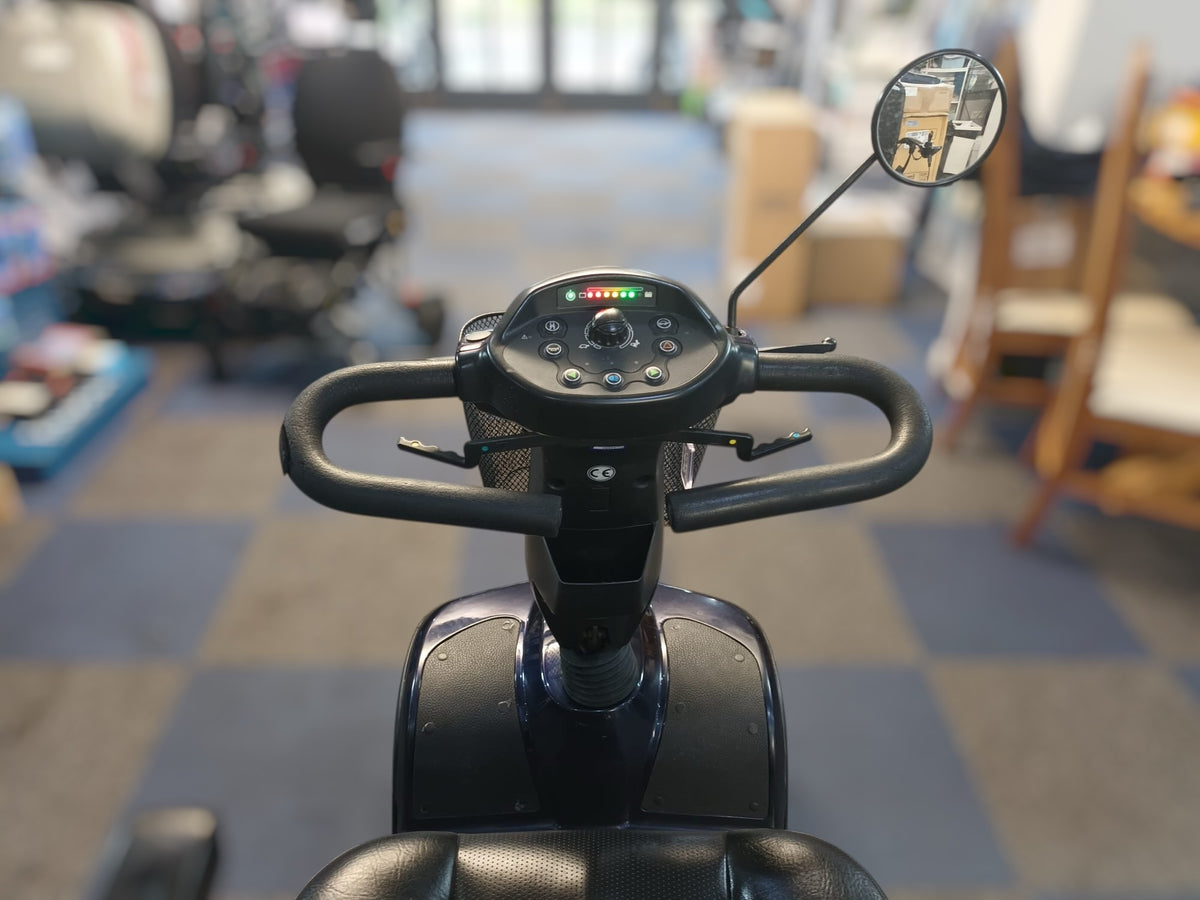 Invacare Comet 8mph Road Legal Comfy Mobility Scooter in blue