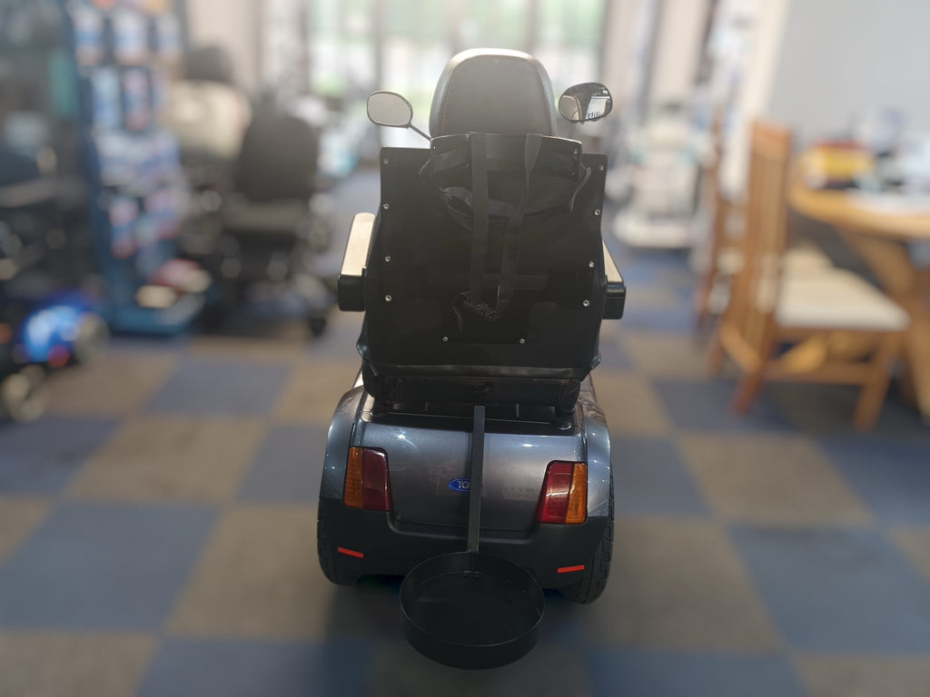 Used 2021 TGA Breeze S4 Mobility Scooter with Golf Bag Carrier