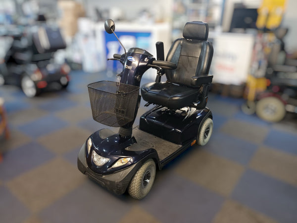 Invacare Comet 8mph Road Legal Comfy Mobility Scooter in blue