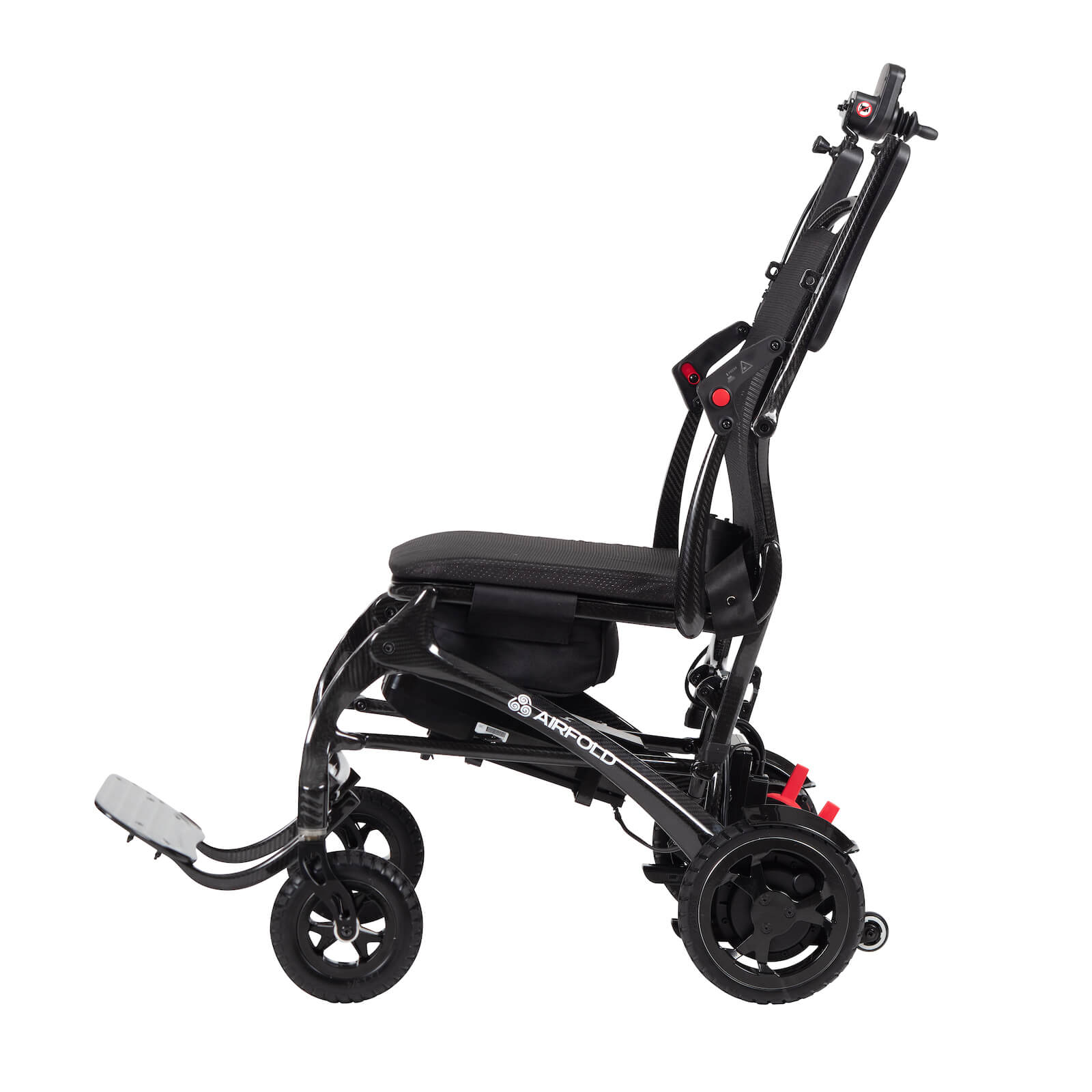 Airfold Carbon Fibre Folding Powerchair: Your Compact Companion for Unparalleled Mobility Secondary image