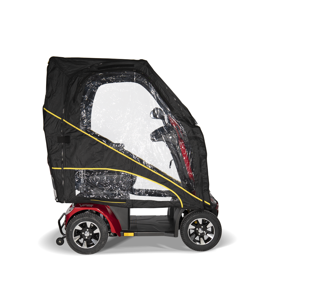 ScooterPac Canopy - Universal All-Weather Protection for Virtually All Mobility Scooters