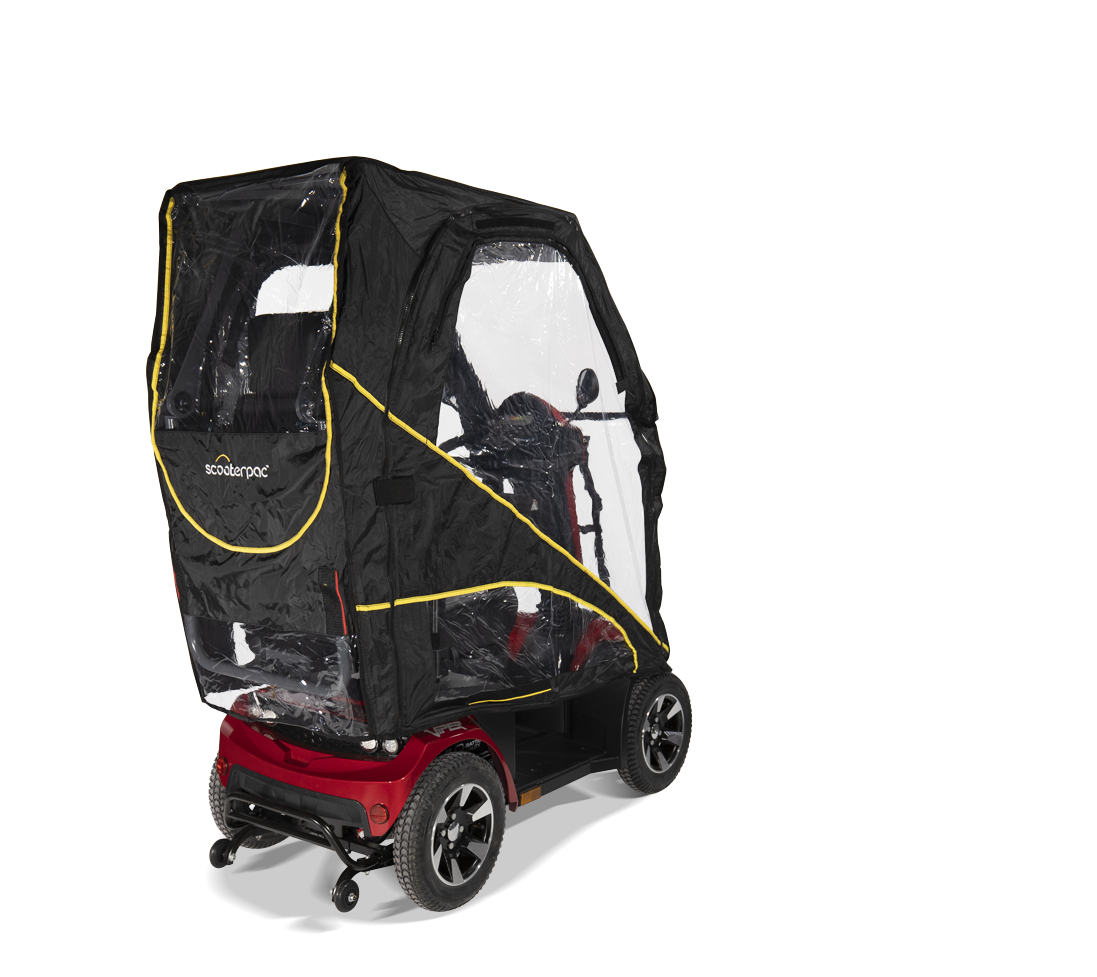 ScooterPac Canopy - Universal All-Weather Protection for Virtually All Mobility Scooters