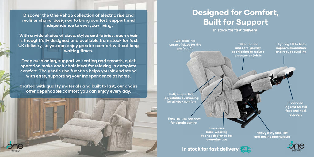 Admiral Quad Motor Rise & Recline Chair