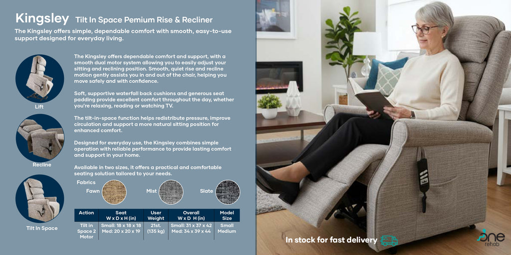 Admiral Quad Motor Rise & Recline Chair