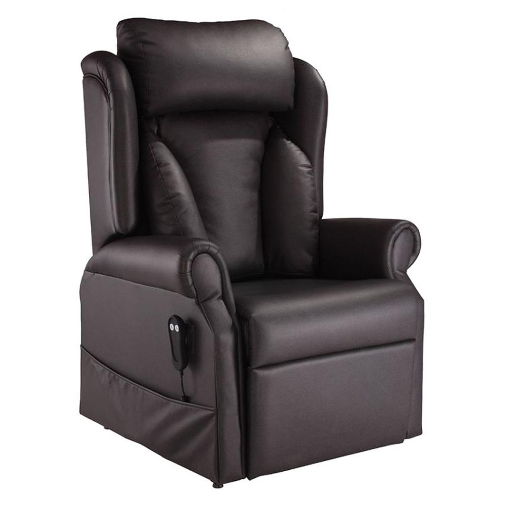 Jubilee Lateral Leather Rise & Recline Chair | Luxury Range Main image
