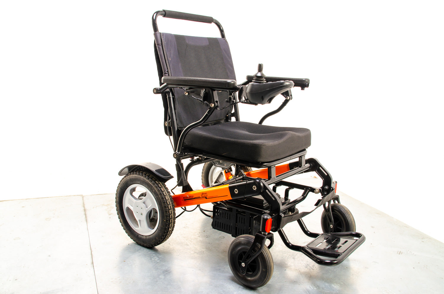 Monarch Ezi-fold Ezi- Lightweight Powerchair Lithium Orange