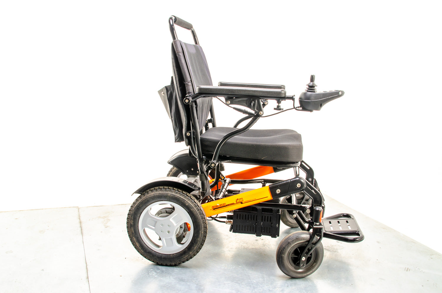 Monarch Ezi-fold Ezi- Lightweight Powerchair Lithium Orange