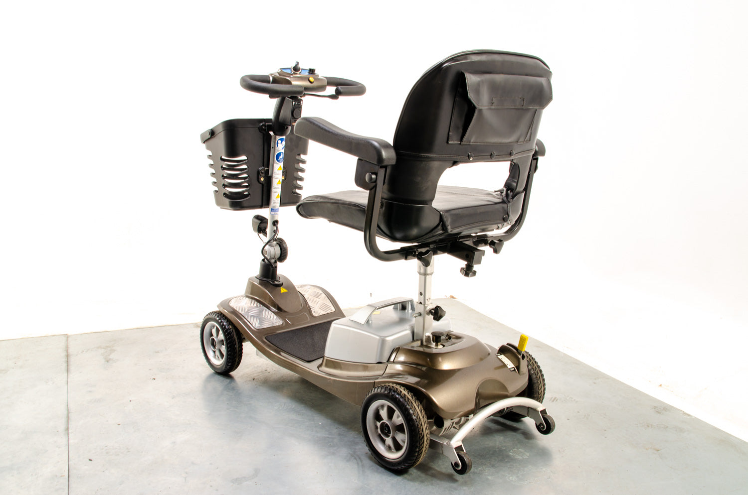 Illusion Ultra Lightweight Aluminium Mobility Boot Scooter Bronze 4mph with Suspension 2022