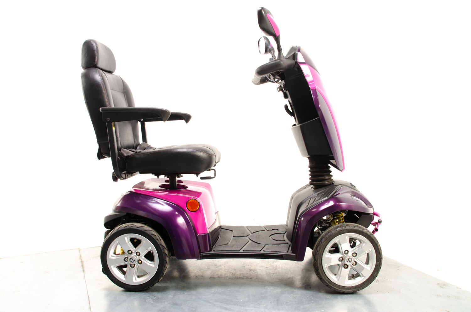 Kymco Agility Midsize Luxury Mobility Scooter 8mph Pink Purple Secondary image