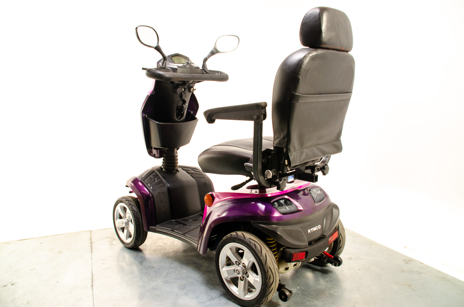 Kymco Agility Midsize Luxury Mobility Scooter 8mph Pink Purple