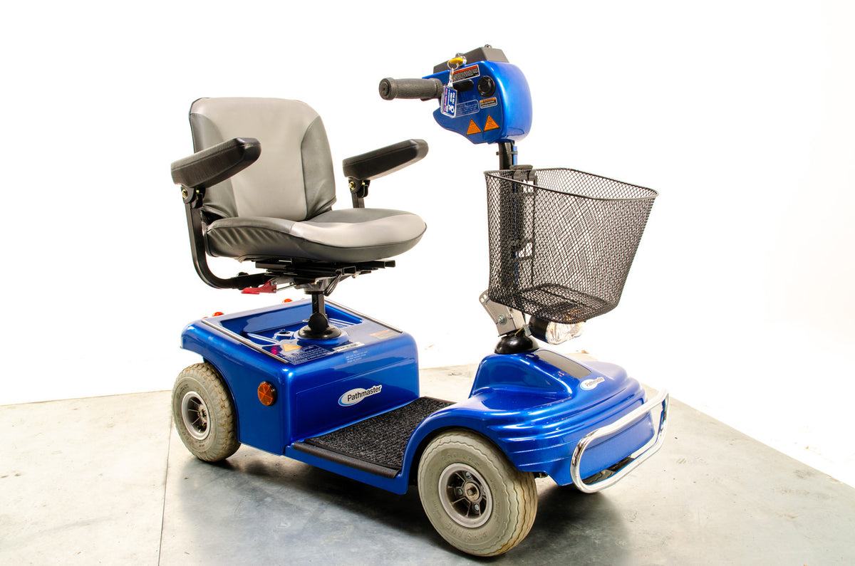 Shoprider Sovereign 4mph Midszize Comfy Mobility Scooter Blue