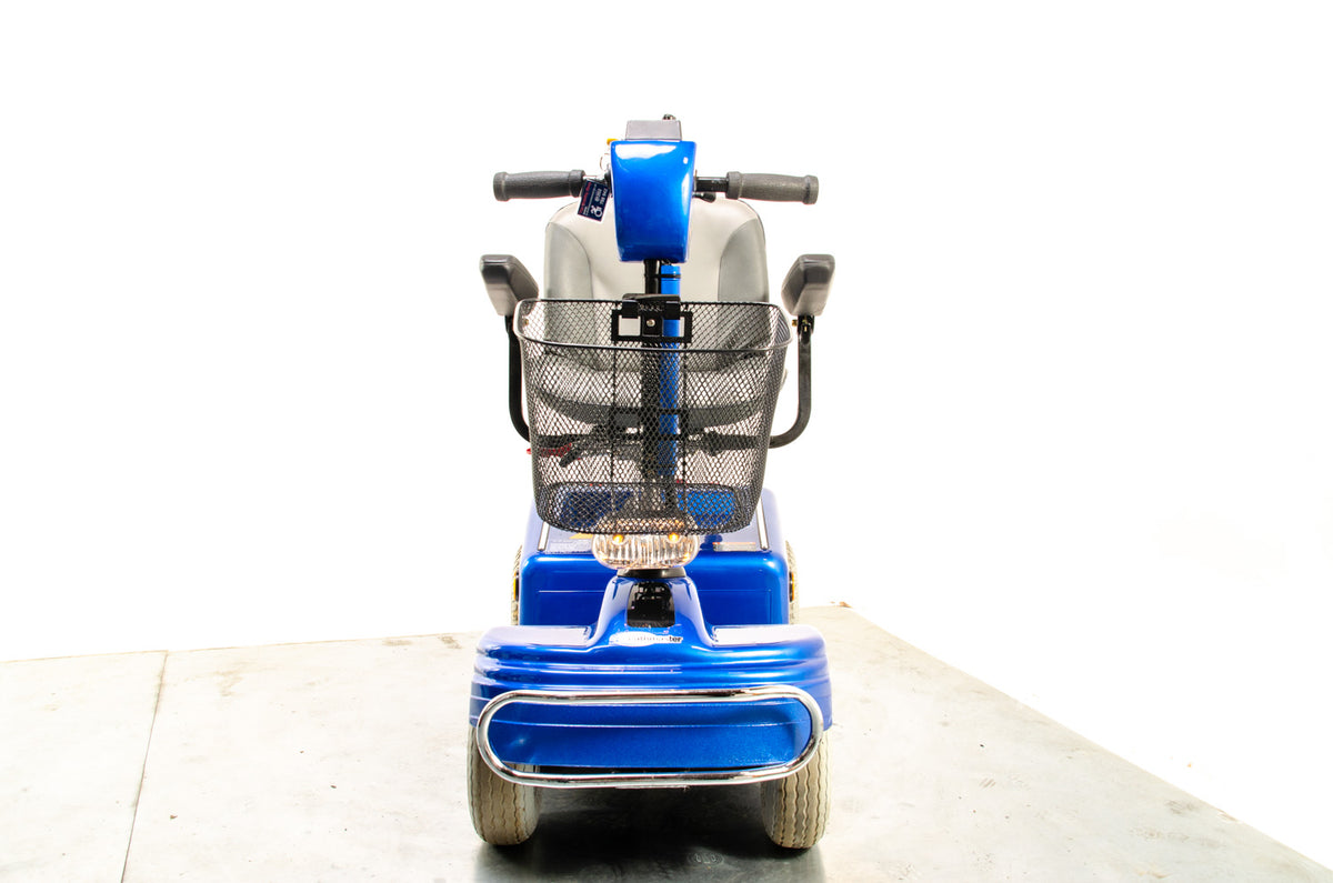Shoprider Sovereign 4mph Midszize Comfy Mobility Scooter Blue