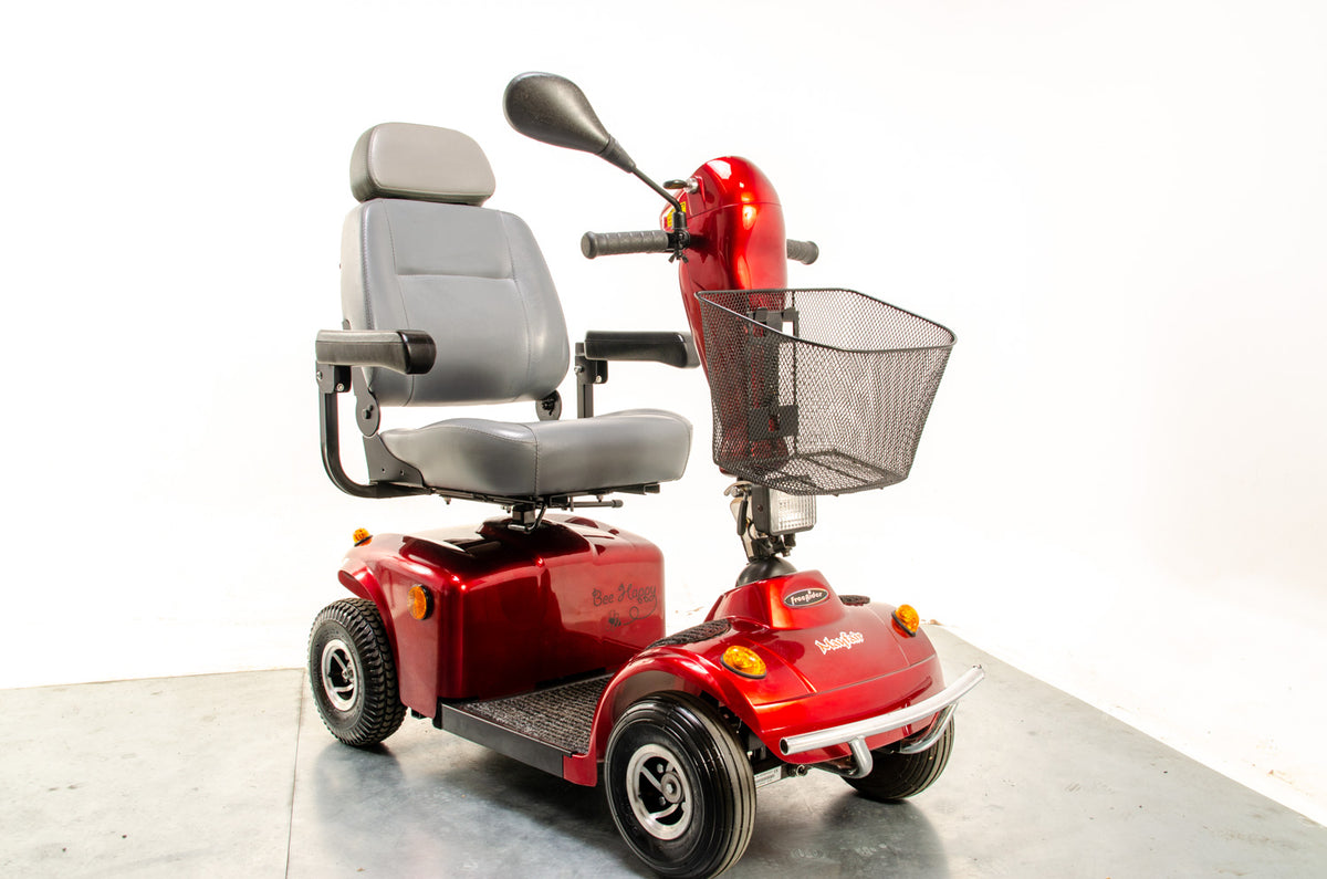 Freerider Mayfair 4 All-Terrain Used Mobility Scooter 4mph Pavement Red Main image