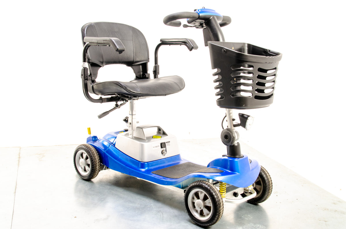 Illusion Ultra Lightweight Aluminium Mobility Boot Scooter in Blue 4mph with Suspension 2022 Main image