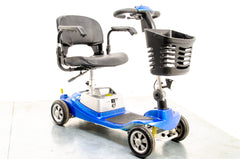 Illusion Ultra Lightweight Aluminium Mobility Boot Scooter in Blue 4mph with Suspension 2022