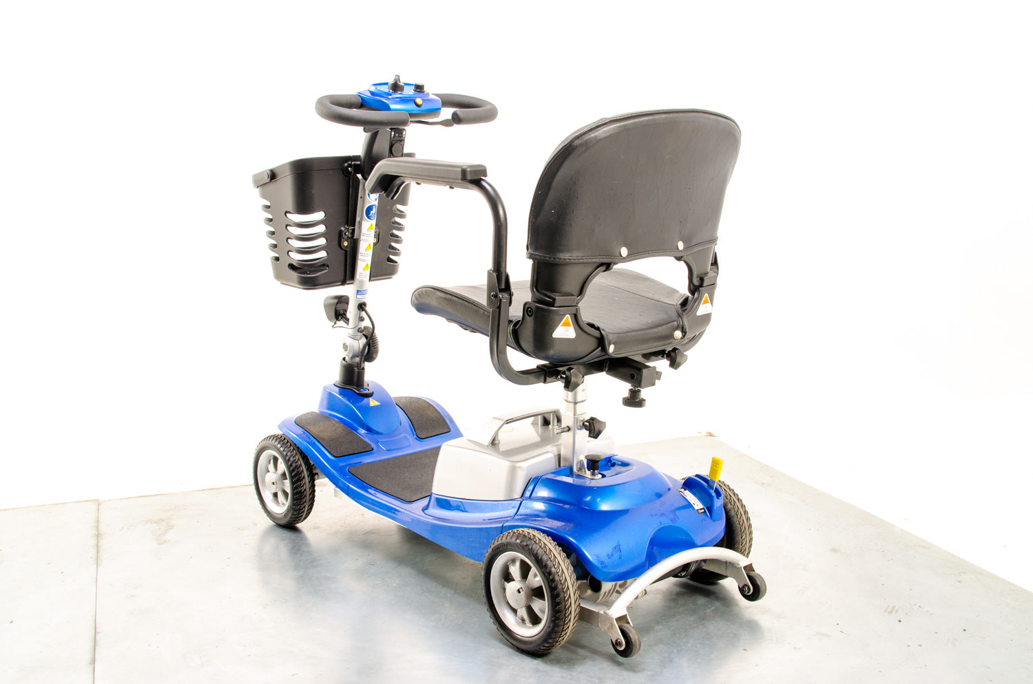 Illusion Ultra Lightweight Aluminium Mobility Boot Scooter in Blue 4mph with Suspension 2022