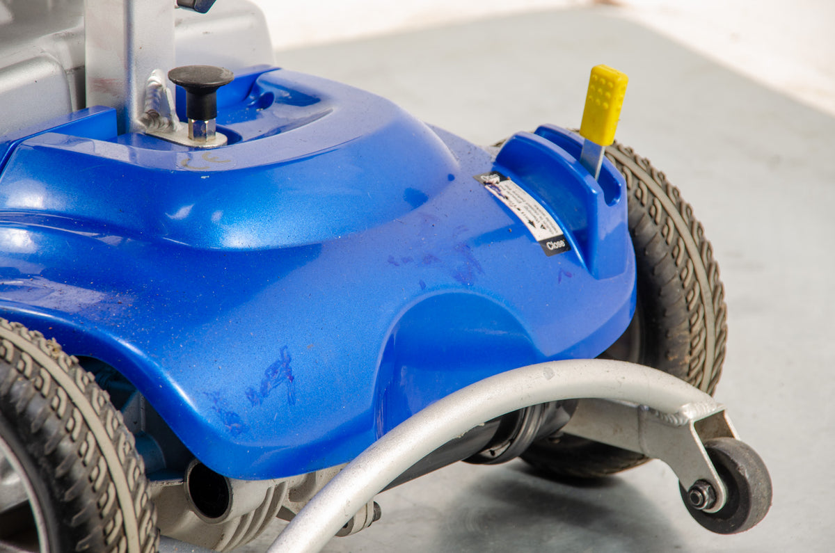 Illusion Ultra Lightweight Aluminium Mobility Boot Scooter in Blue 4mph with Suspension 2022