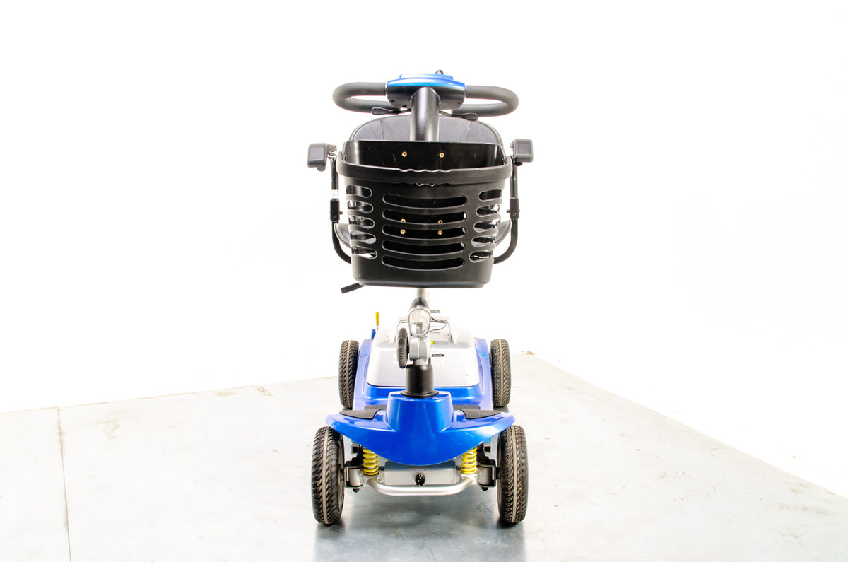 Illusion Ultra Lightweight Aluminium Mobility Boot Scooter in Blue 4mph with Suspension 2022