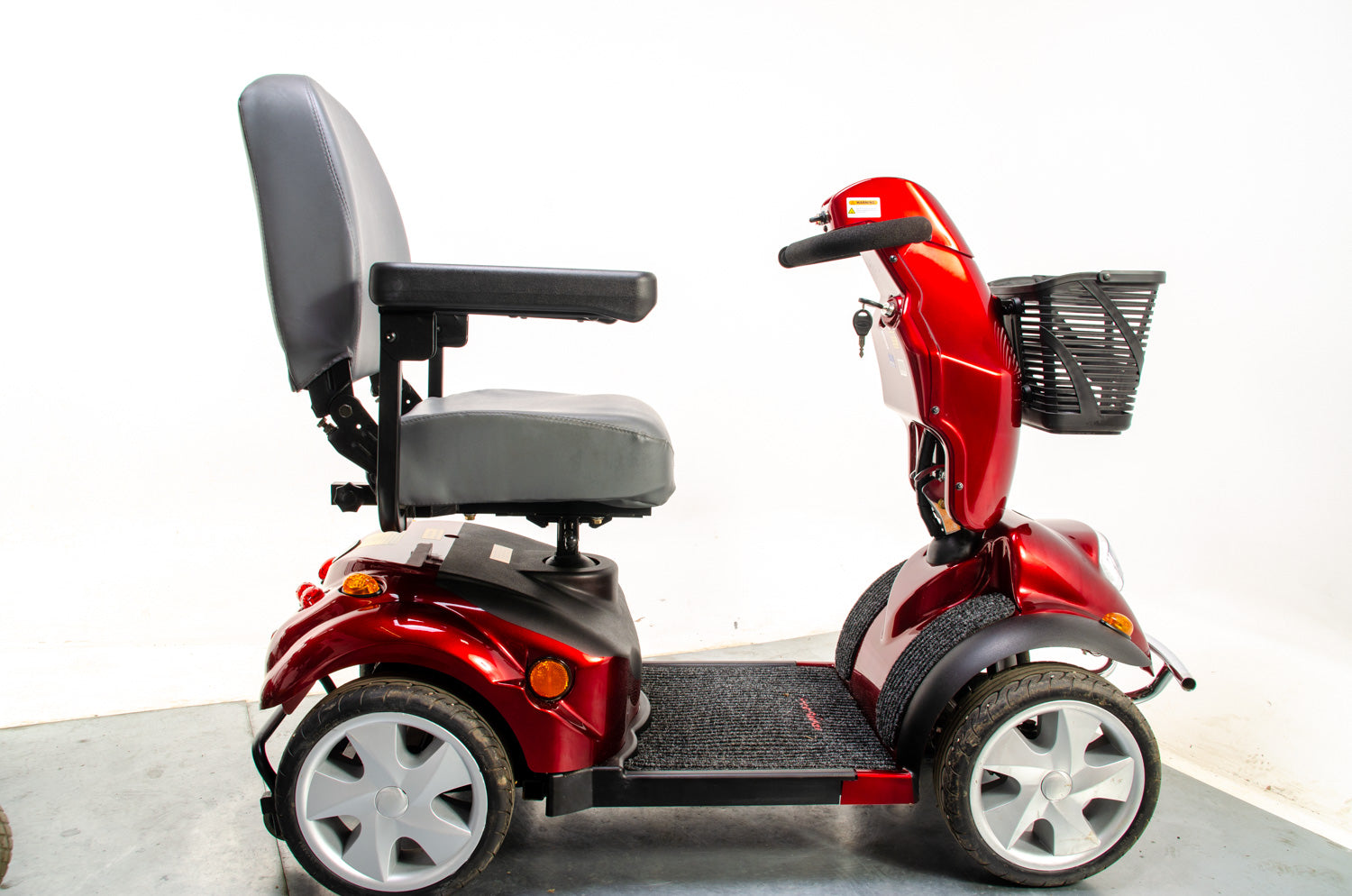 2018 Land Ranger S HD 35 Stone Bariatric Road Scooter 8mph Large All-Terrain Off-Road Mobility Red Secondary image