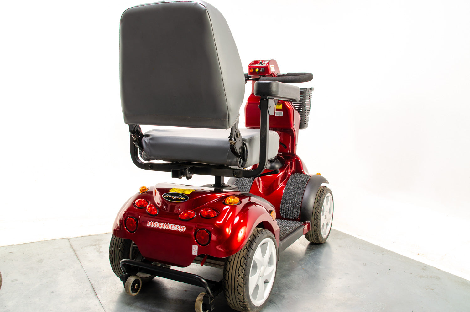 2018 Land Ranger S HD 35 Stone Bariatric Road Scooter 8mph Large All-Terrain Off-Road Mobility Red