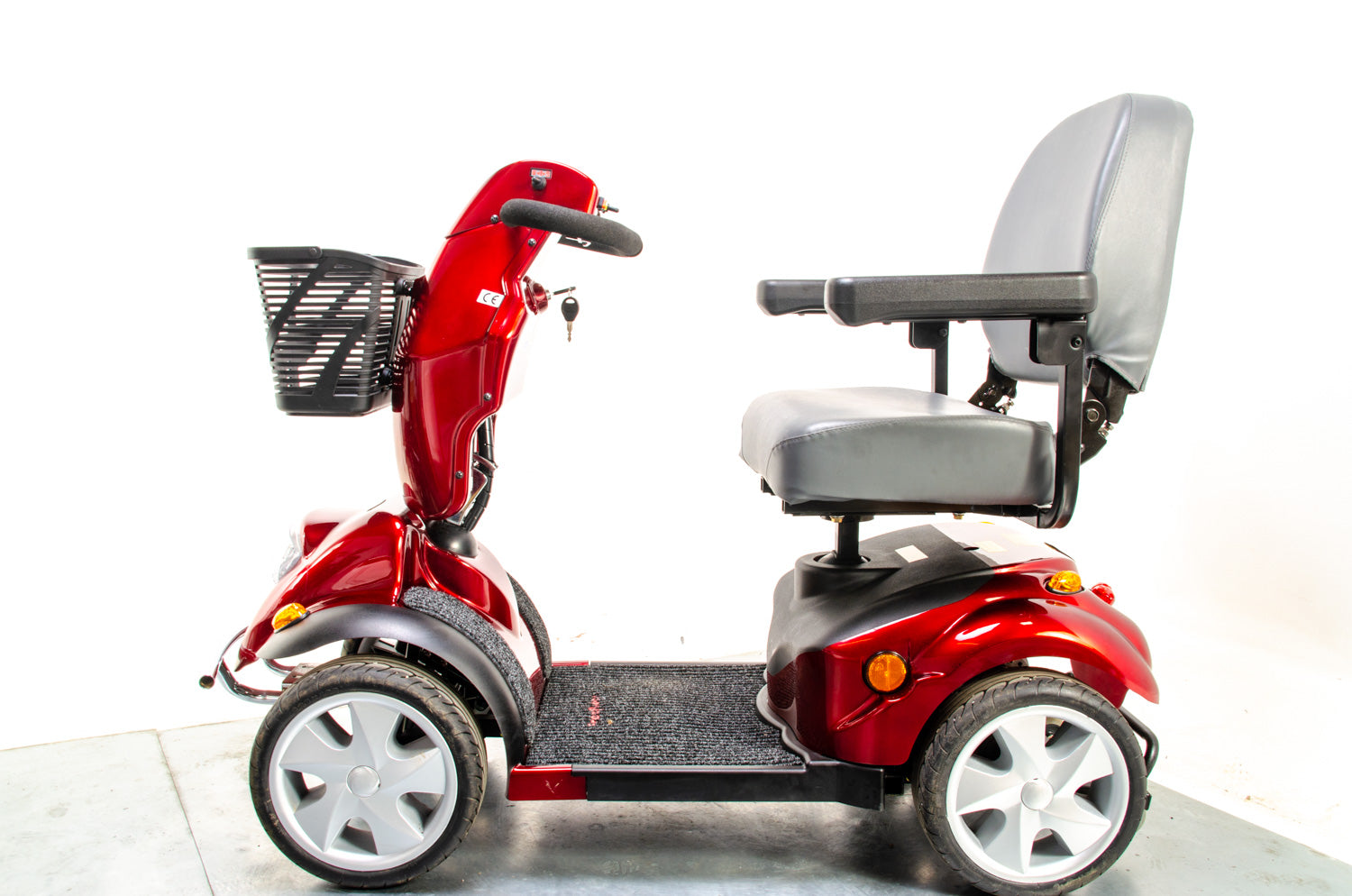 2018 Land Ranger S HD 35 Stone Bariatric Road Scooter 8mph Large All-Terrain Off-Road Mobility Red