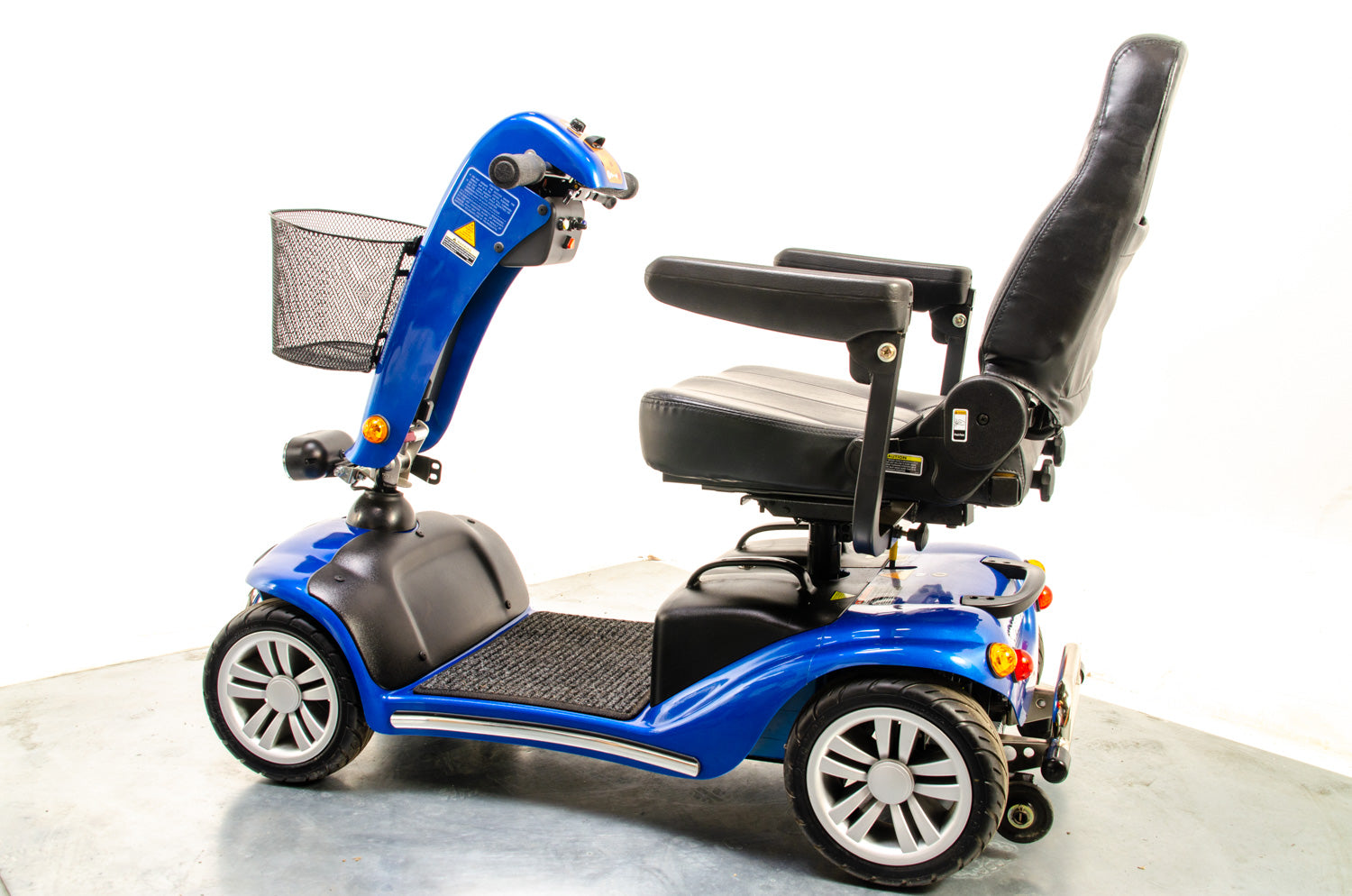 2016 Shoprider Valencia Used Mobility Scooter Transportable Pavement GK10 Folding Blue