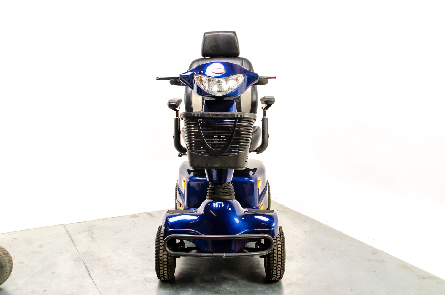 2012 Van Os Excite 4 8mph Large Size Mobility Scooter In Blue