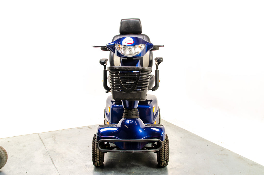 2012 Van Os Excite 4 8mph Large Size Mobility Scooter In Blue