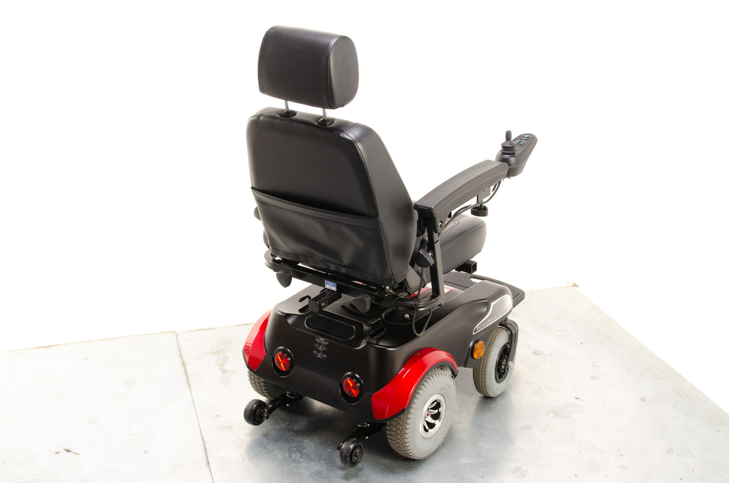 Drive Sunfire Plus GT Midsize RWD Powerchair Electric Wheelchair Red