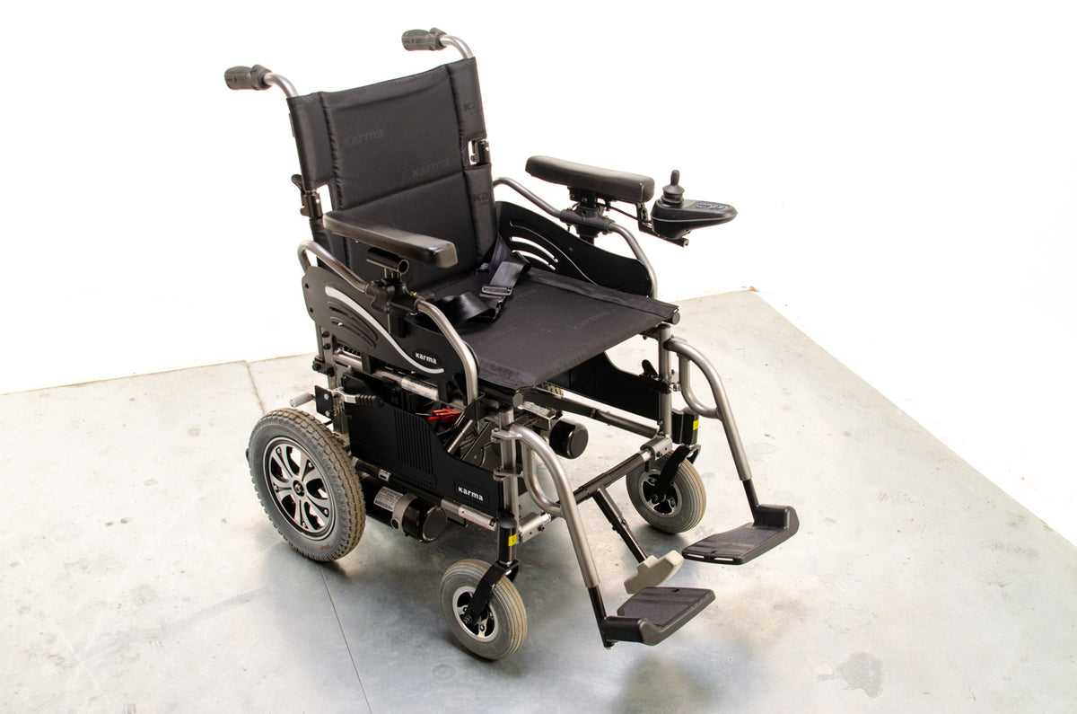 Karma Falcon Transportable Used Electric Wheelchair Powerchair Portable 03611