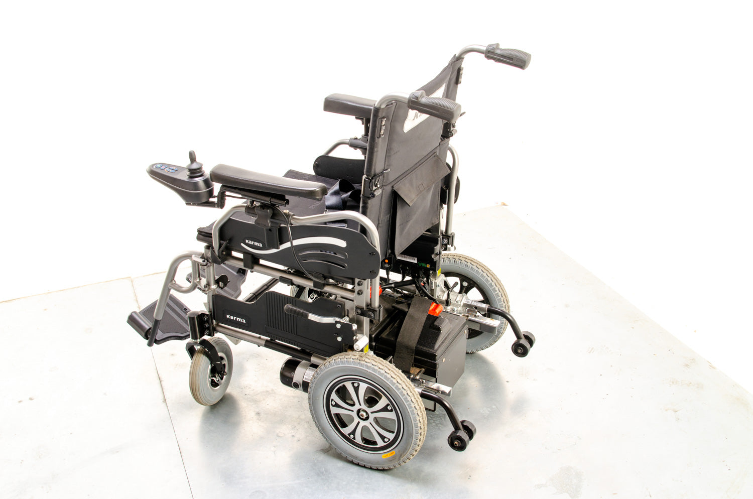 Karma Falcon Transportable Used Electric Wheelchair Powerchair Portable 03611