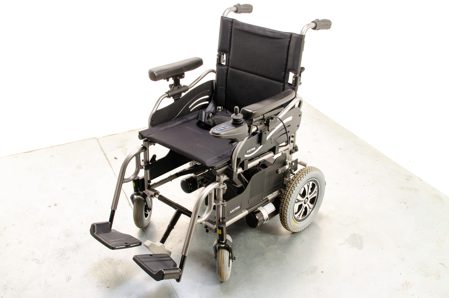 Karma Falcon Transportable Used Electric Wheelchair Powerchair Portable 03611 Secondary image