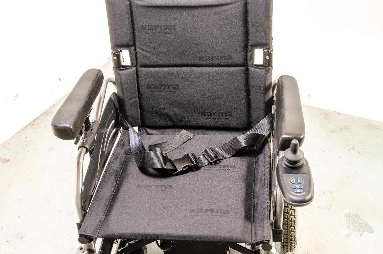 Karma Falcon Transportable Used Electric Wheelchair Powerchair Portable 03611