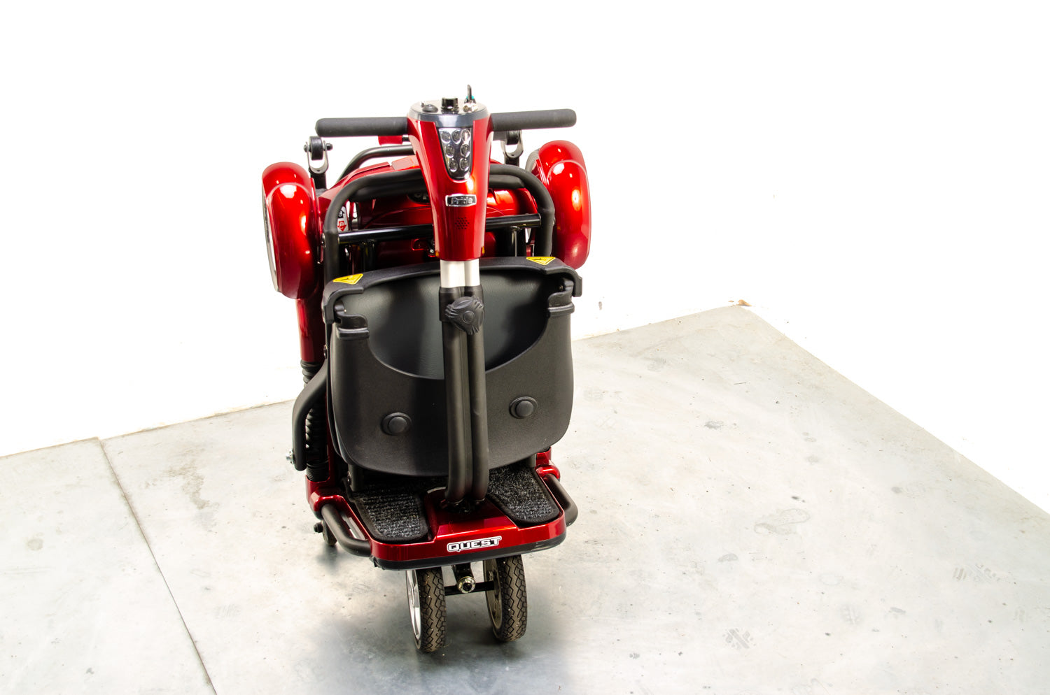 Pride Quest Lightweight Lithium Folding Travel Used Mobility Scooter Small Transportable Car 13855 Secondary image