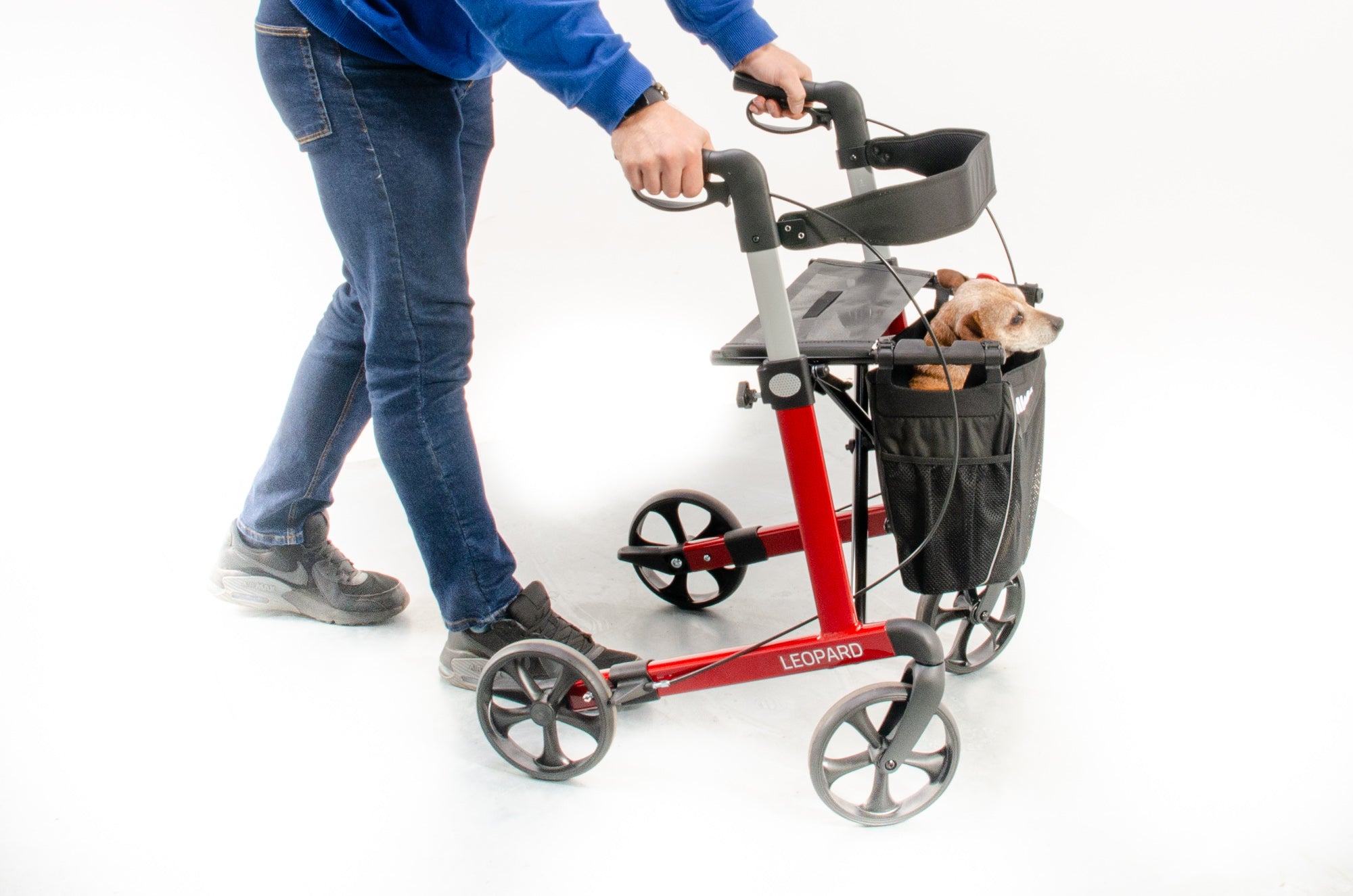 Leopard Aluminium Rollator - Lightweight and Robust