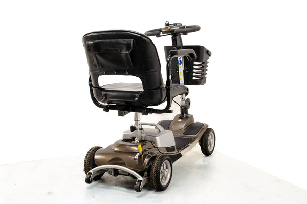 Illusion Ultra Lightweight Aluminium Mobility Boot Scooter in Blue 4mph Suspension