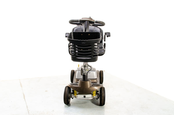 Illusion Ultra Lightweight Aluminium Mobility Boot Scooter in Blue 4mph Suspension
