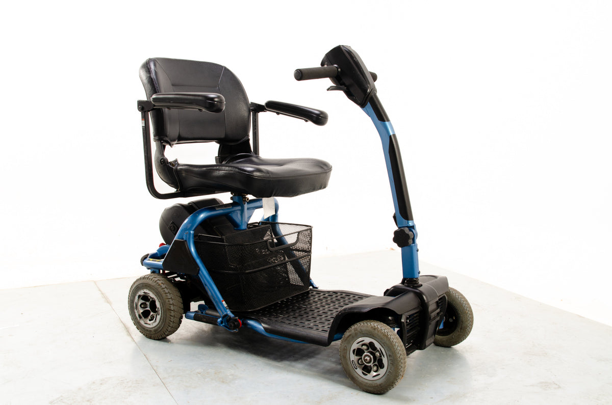 Rascal Liteway 4 Used Mobility Scooter Lightweight Compact Electric Folding Transportable Boot Blue Main image