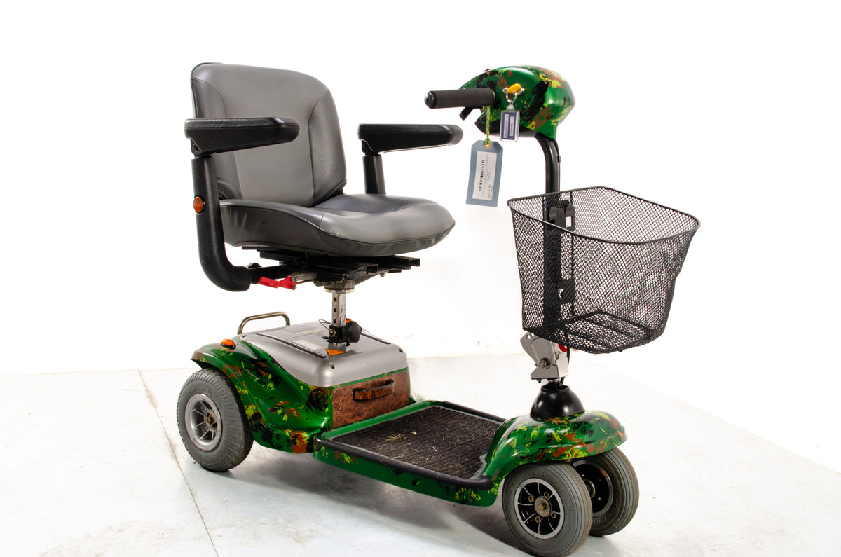 Shoprider Whisper 4mph Transportable Red & Green Custom Paint Main image