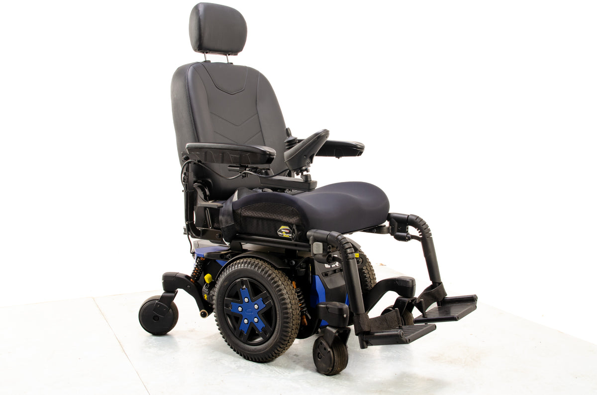 Quantum Edge 3 Stretto Electric Wheelchair Powerchair Narrow Indoor Outdoor Suspension