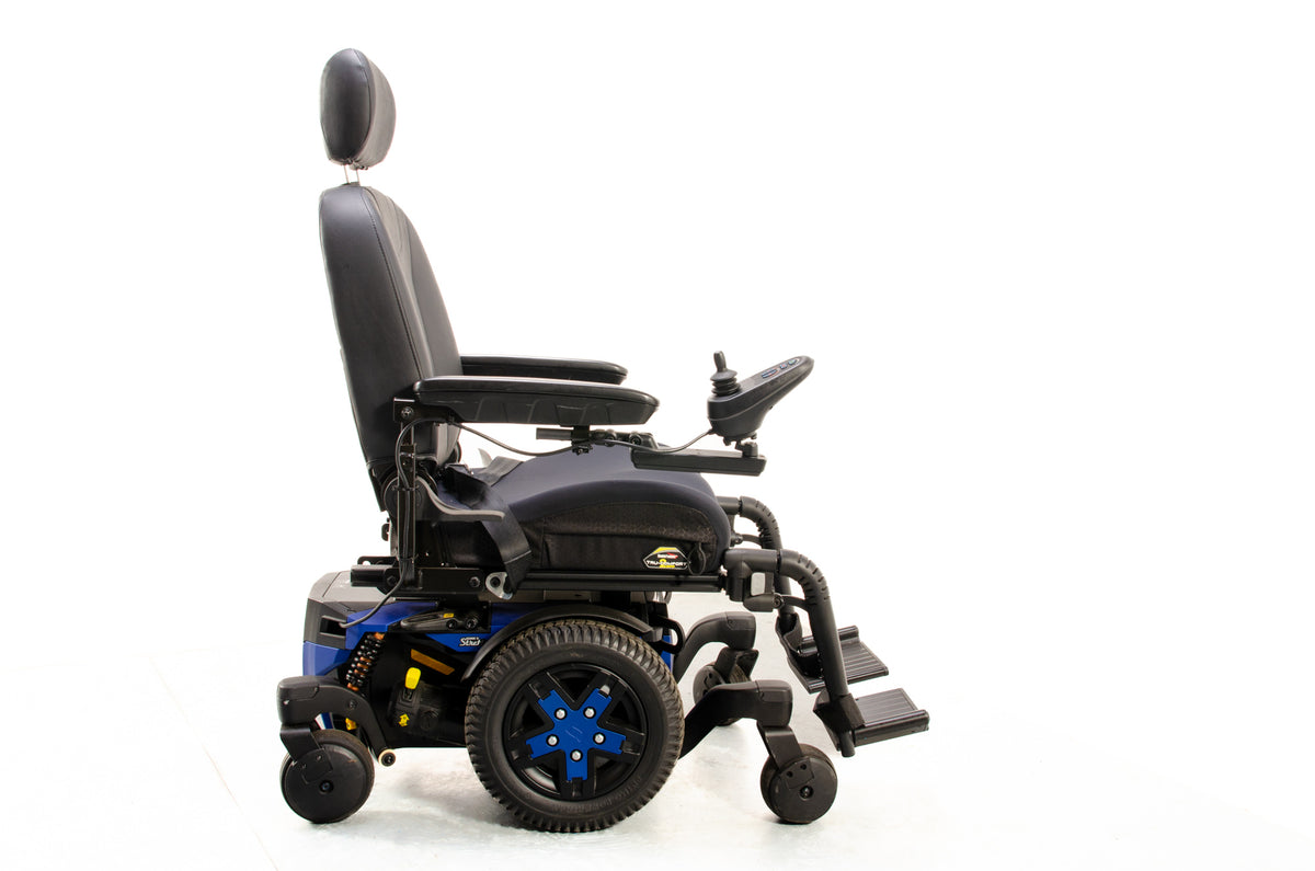 Quantum Edge 3 Stretto Electric Wheelchair Powerchair Narrow Indoor Outdoor Suspension