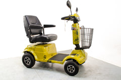 Rascal Frontier Used Electric Mobility Scooter 8mph All-Terrain Suspension Off-Road Midsize Custom Yellow