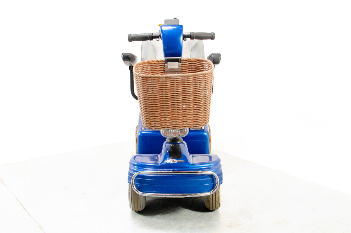 Eden Pathmaster 4mph Midszize Comfy Mobility Scooter Blue