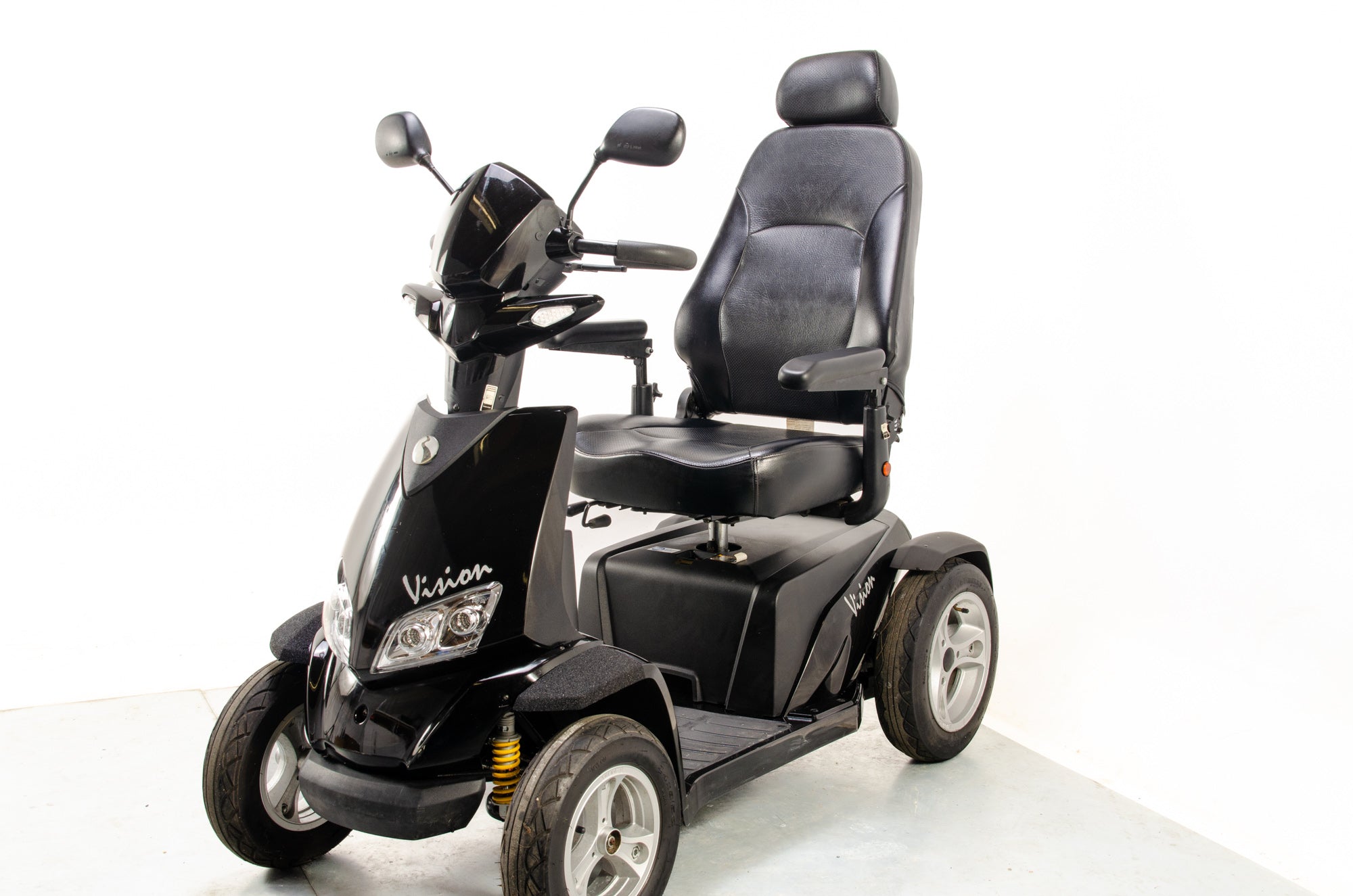 Rascal Vision Used Electric Mobility Scooter 8mph Large All-Terrain Road Legal Black 16007