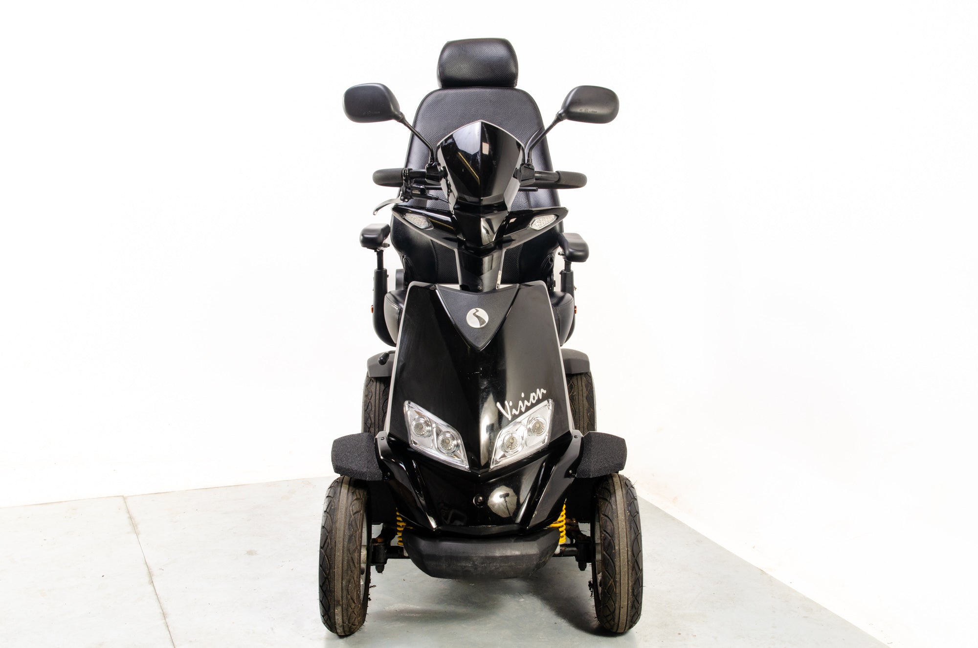 Rascal Vision Used Electric Mobility Scooter 8mph Large All-Terrain Road Legal Black 16007